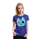 Pirate Cat | Women’s Premium T-Shirt - royal blue