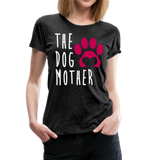 The Dog Mother II | Women’s Premium T-Shirt - charcoal gray