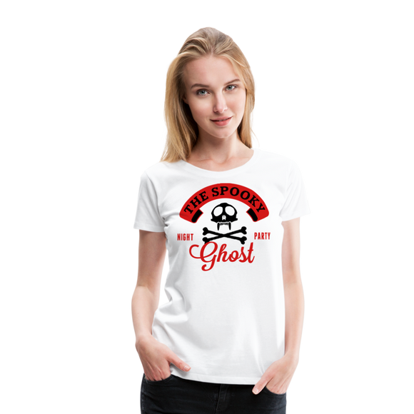 The Spooky Night Party I | Women’s Premium T-Shirt - white