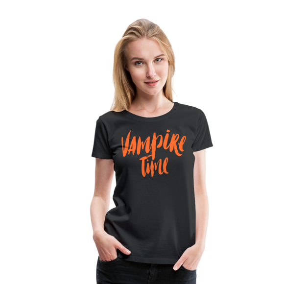 Vampire Time | Women’s Premium T-Shirt - black