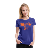 Vampire Time | Women’s Premium T-Shirt - royal blue