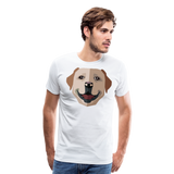 Labrador Retriever | Men's Premium T-Shirt - white