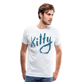 Kitty | Men's Premium T-Shirt - white