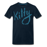 Kitty | Men's Premium T-Shirt - deep navy