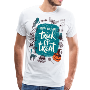 Trick Or Treat III | Men's Premium T-Shirt - white