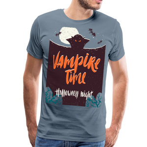 Vampire Time II | Men's Premium T-Shirt - steel blue