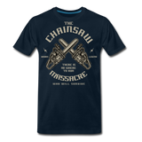 The Chainsaw Massacre | Men's Premium T-Shirt - deep navy