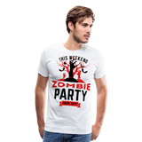 Zombie Party I | Men's Premium T-Shirt - white