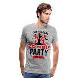 Zombie Party I | Men's Premium T-Shirt - heather gray