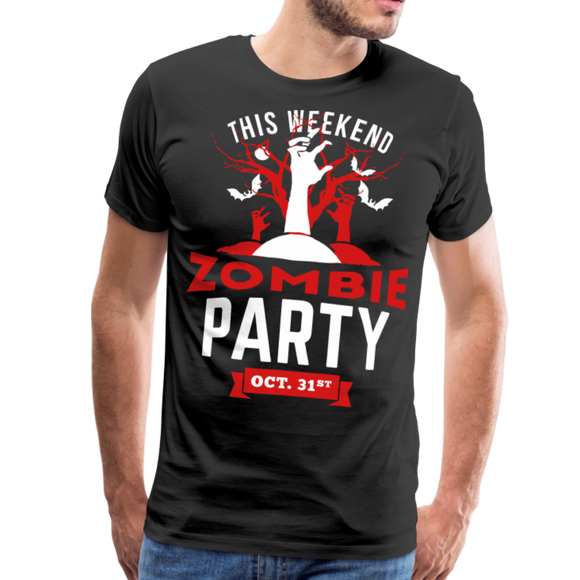 Zombie Party II | Men's Premium T-Shirt - black