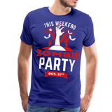 Zombie Party II | Men's Premium T-Shirt - royal blue