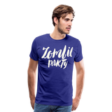 Zombie Party III | Men's Premium T-Shirt - royal blue