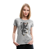 Heraldic Wolf | Women’s Premium T-Shirt - heather gray