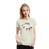 Wolf In Sheep's Clothing | Women’s Premium T-Shirt - heather oatmeal