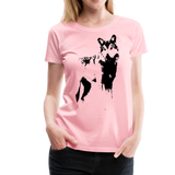 Vintage Wolf | Women’s Premium T-Shirt - pink