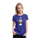 Coffee To Go II | Women’s Premium T-Shirt - royal blue