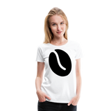 Coffee Bean II | Women’s Premium T-Shirt - white