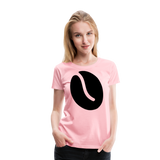 Coffee Bean II | Women’s Premium T-Shirt - pink