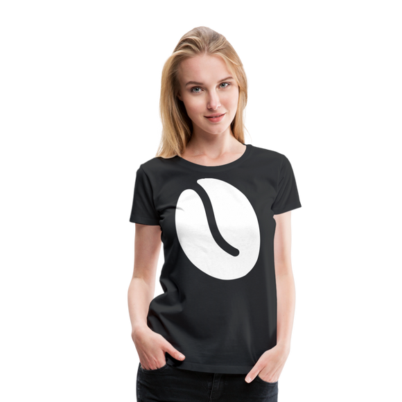 Coffee Bean I | Women’s Premium T-Shirt - black