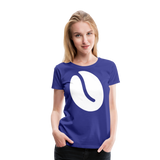 Coffee Bean I | Women’s Premium T-Shirt - royal blue