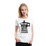 Eat Coffee | Women’s Premium T-Shirt - white