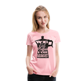 Eat Coffee | Women’s Premium T-Shirt - pink