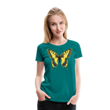 Swallowtail Butterfly | Women’s Premium T-Shirt - teal