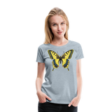 Swallowtail Butterfly | Women’s Premium T-Shirt - heather ice blue