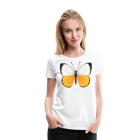 Butterfly III | Women’s Premium T-Shirt - white