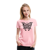 Tribal Butterfly | Women’s Premium T-Shirt - pink