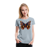 Butterfly II | Women’s Premium T-Shirt - heather ice blue