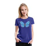 Idas Blue Butterfly | Women’s Premium T-Shirt - royal blue