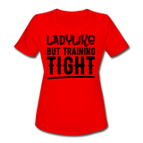 Ladylike I | Women's Moisture Wicking Performance T-Shirt - red