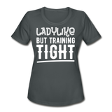 Ladylike II | Women's Moisture Wicking Performance T-Shirt - charcoal