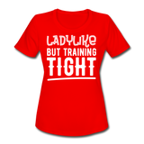 Ladylike II | Women's Moisture Wicking Performance T-Shirt - red