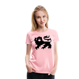 Lion Silhouette II | Women’s Premium T-Shirt - pink