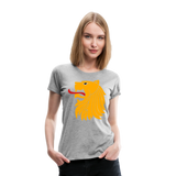 Lion's Head II | Women’s Premium T-Shirt - heather gray