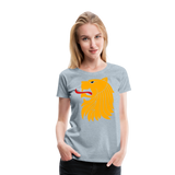 Lion's Head II | Women’s Premium T-Shirt - heather ice blue