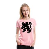 Lion Silhouette IV | Women’s Premium T-Shirt - pink