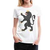 Heraldic Lion III | Women’s Premium T-Shirt - white