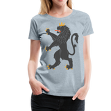 Heraldic Lion III | Women’s Premium T-Shirt - heather ice blue