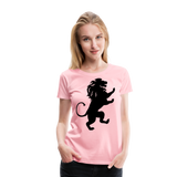 Lion Silhouette I | Women’s Premium T-Shirt - pink