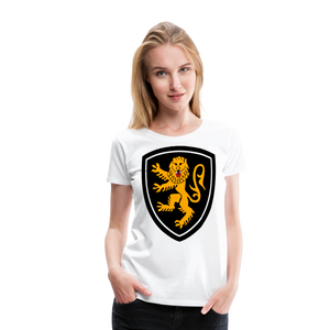 Lion Crest II | Women’s Premium T-Shirt - white