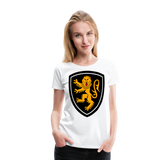 Lion Crest II | Women’s Premium T-Shirt - white