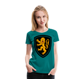 Lion Crest II | Women’s Premium T-Shirt - teal