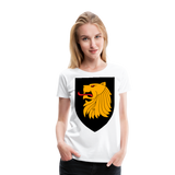 Lion Crest I | Women’s Premium T-Shirt - white