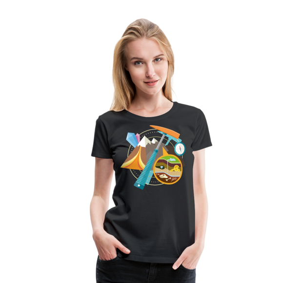 Geology II | Women’s Premium T-Shirt - black