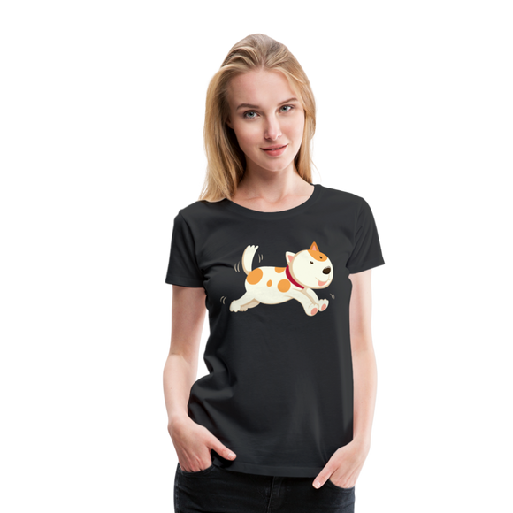 Anime Dog | Women’s Premium T-Shirt - black