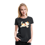 Anime Dog | Women’s Premium T-Shirt - black