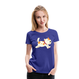 Anime Dog | Women’s Premium T-Shirt - royal blue